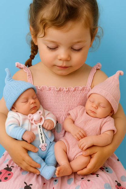 Mini Boneca Realista - Roupinha de Brinde ( Em Promoção)